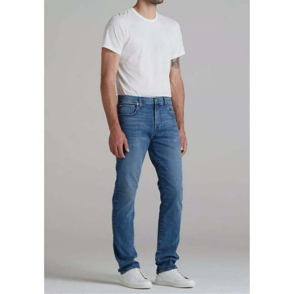 NWT Edwin Maddox Slim Straight Leg Jeans Men's Size 28x34 Ambition Medium Wash - Picture 1 of 7